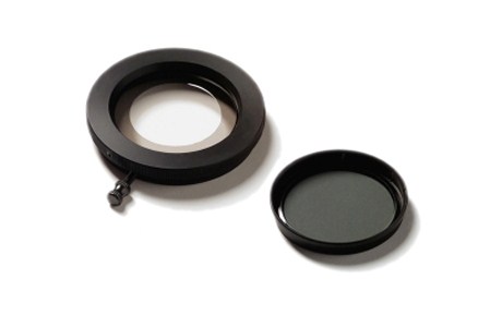 Polarization filter with analyzer for RingLight 40 LED system